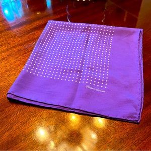Ralph Lauren Purple Label Silk Pocket Square